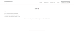 Desktop Screenshot of pineandperiod.com